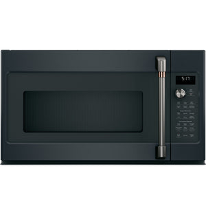 Café Matte Black Over-the-Range Convection Microwave Oven (1.7 Cu.Ft) - CVM517P3MD1