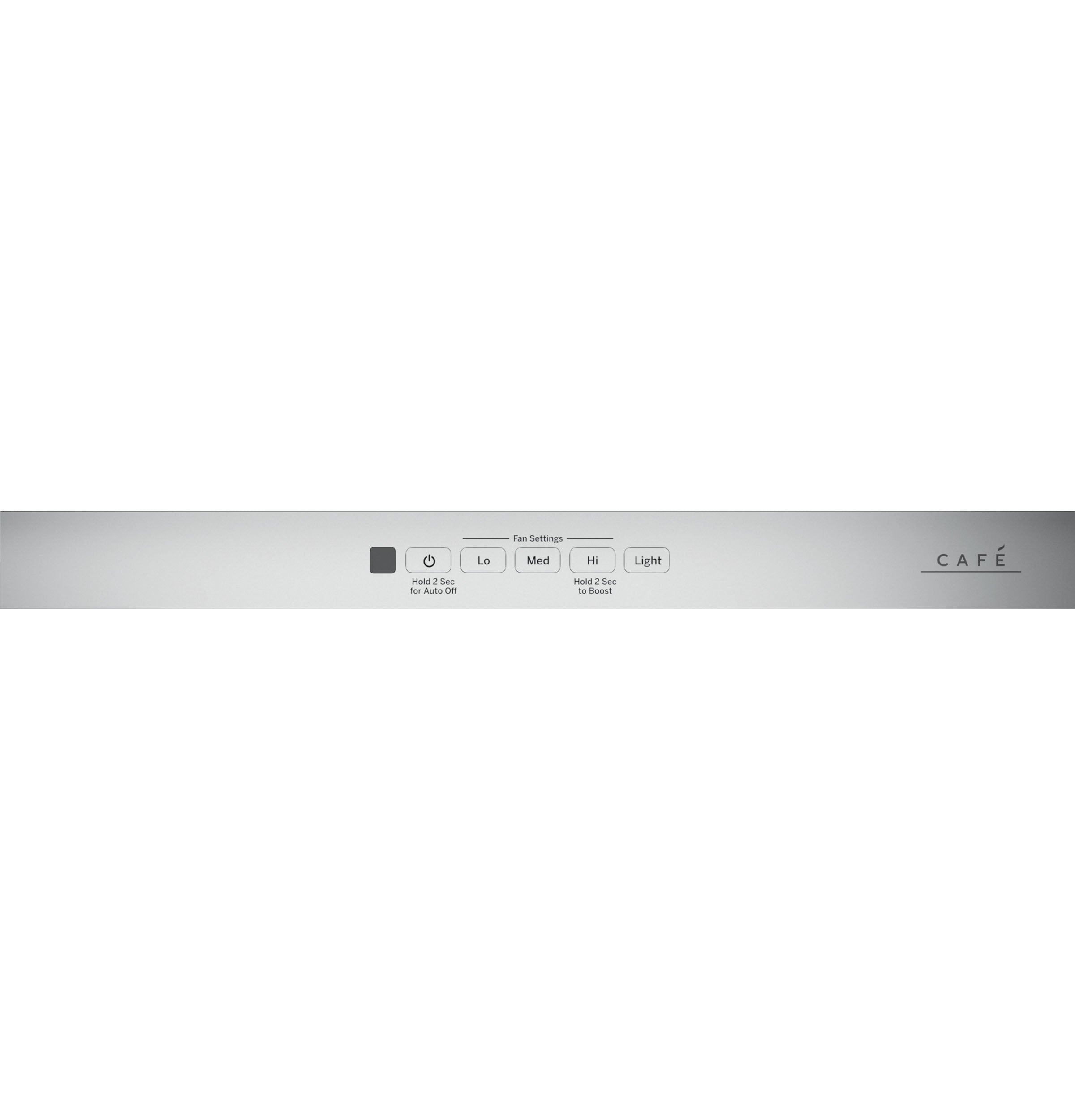 Café Stainless Steel 30" 350-CFM Wall-Mount Glass Canopy Chimney Hood - CVW73012MSS