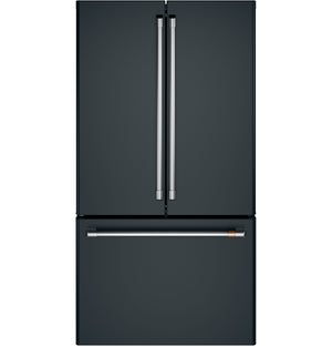 Café Matte Black 36" Counter-Depth French-Door Refrigerator (23.1 Cu. Ft.) - CWE23SP3MD1