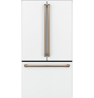 Café Matte White 36" Counter-Depth French-Door Refrigerator (23.1 Cu. Ft.) - CWE23SP4MW2