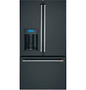 Café Matte Black 36" Counter-Depth French-Door Refrigerator with Hot Water Dispenser (22.2 Cu. Ft.) - CYE22TP3MD1