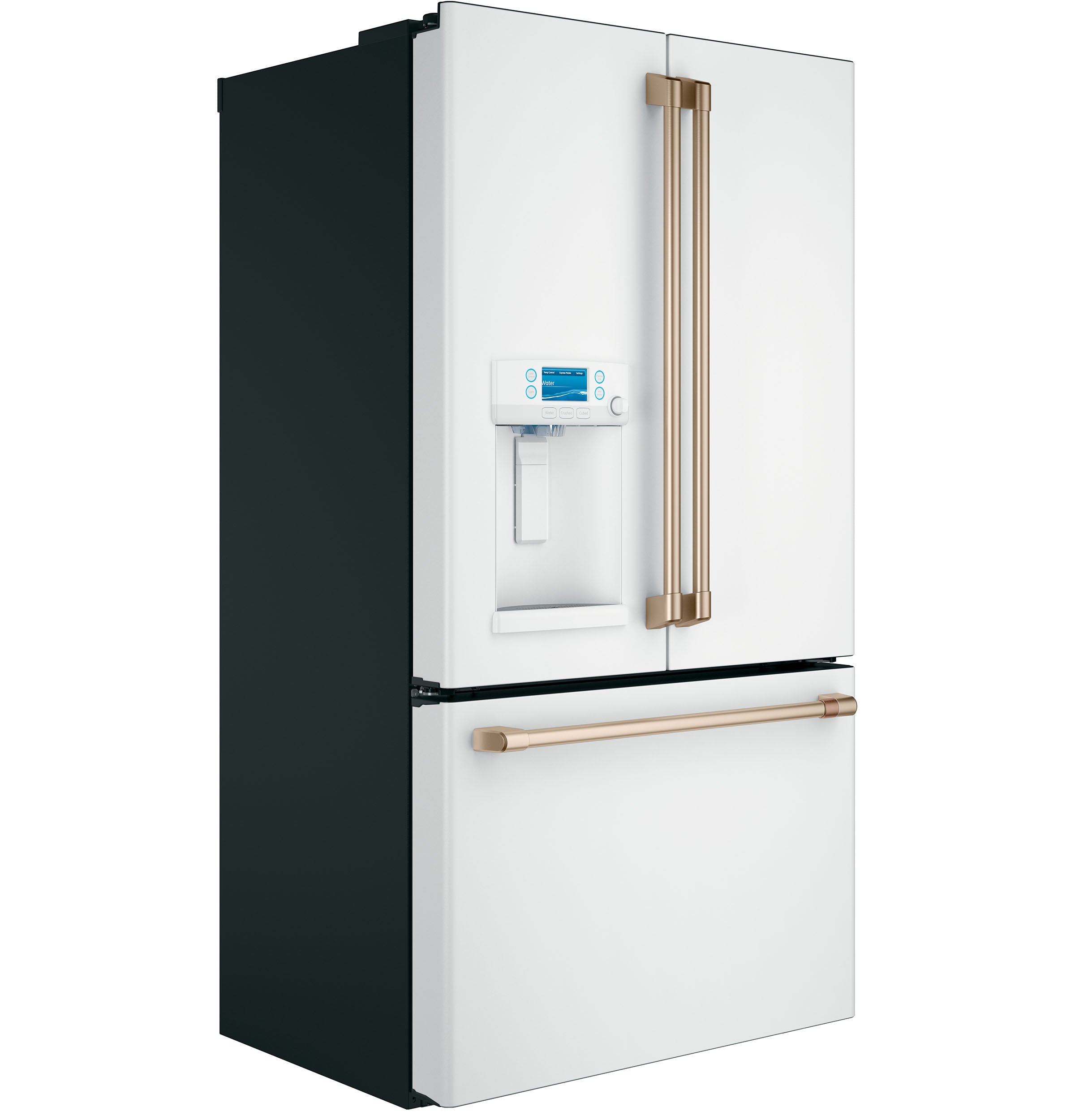 Café 36" 22.2 Cu. Ft. Matte White Counter-Depth French Door Refrigerator with Hot Water Dispenser - CYE22TP4MW2