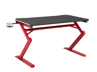 Cabrera Gaming Desk - Black and Red