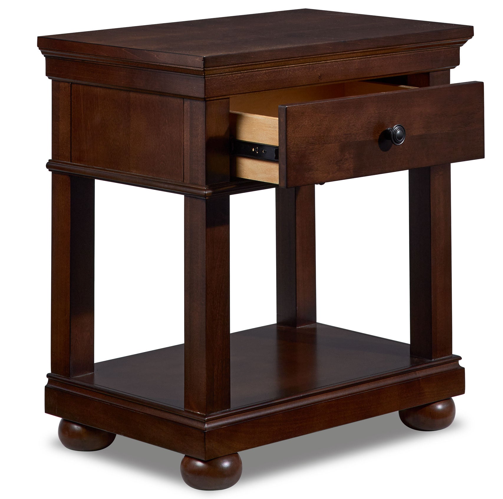 Canterbury Night Table - Warm Cherry