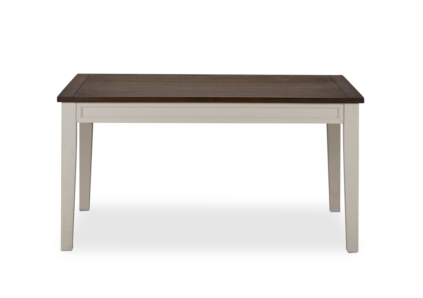 Caylie Dining Table - Ivory, Driftwood