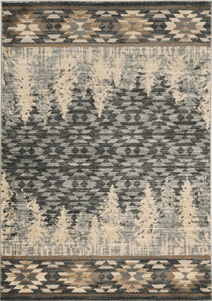 Castaic IV 5'3" x 7'7" - Slate Blue Area Rug