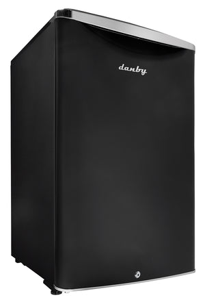 Danby Metallic Black Contemporary Classic Compact Refrigerator (4.4 Cu.Ft.) - DAR044A6MDB