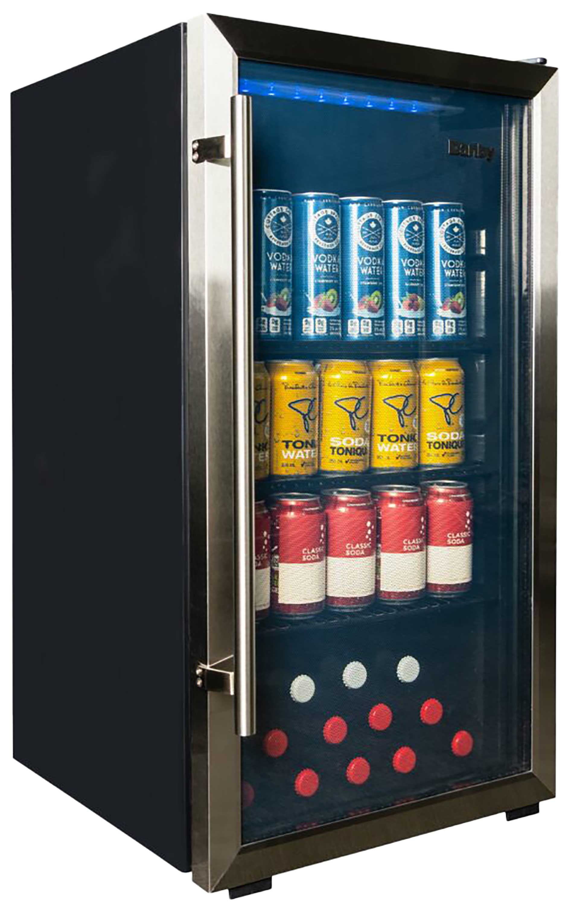 Danby Designer Tempered Glass Stainless frame Beverage Centre (3.1 cu. ft.) - DBC117A2BSSDD-6