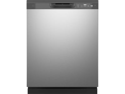 GE Stainless Steel 24" Built-In Front Control Dishwasher - GDF510PSRSS
