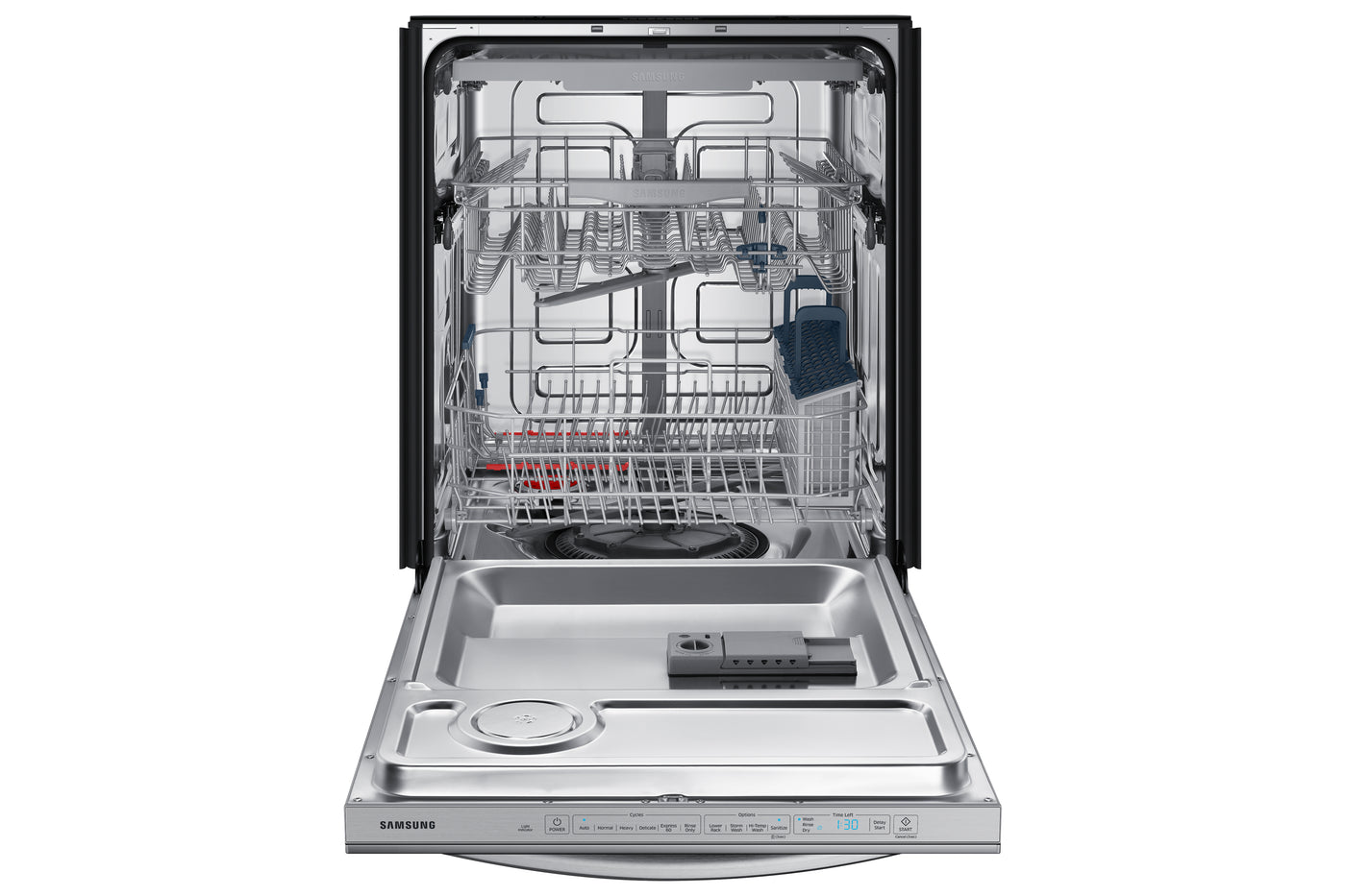 Samsung Finger Print Resistant Stainless Steel Tall Tub Built-In Dishwasher - DW80R5061US/AA