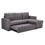 Dustin Reversible Pop-Up Sofa Bed - Grey