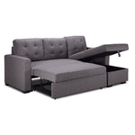 Dustin Reversible Pop-Up Sofa Bed - Grey