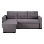 Dustin Reversible Pop-Up Sofa Bed - Grey