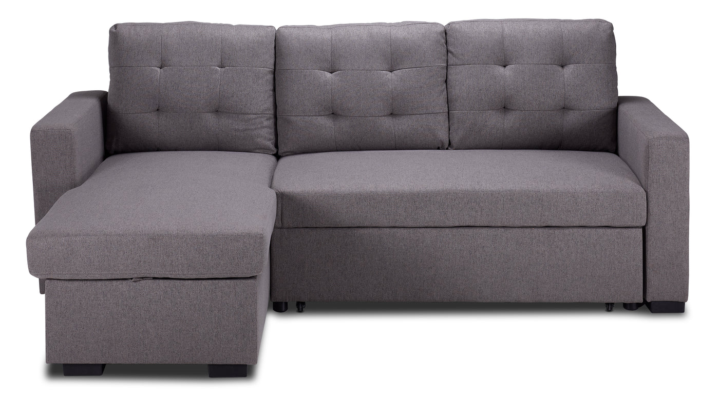 Dustin Reversible Pop-Up Sofa Bed - Grey