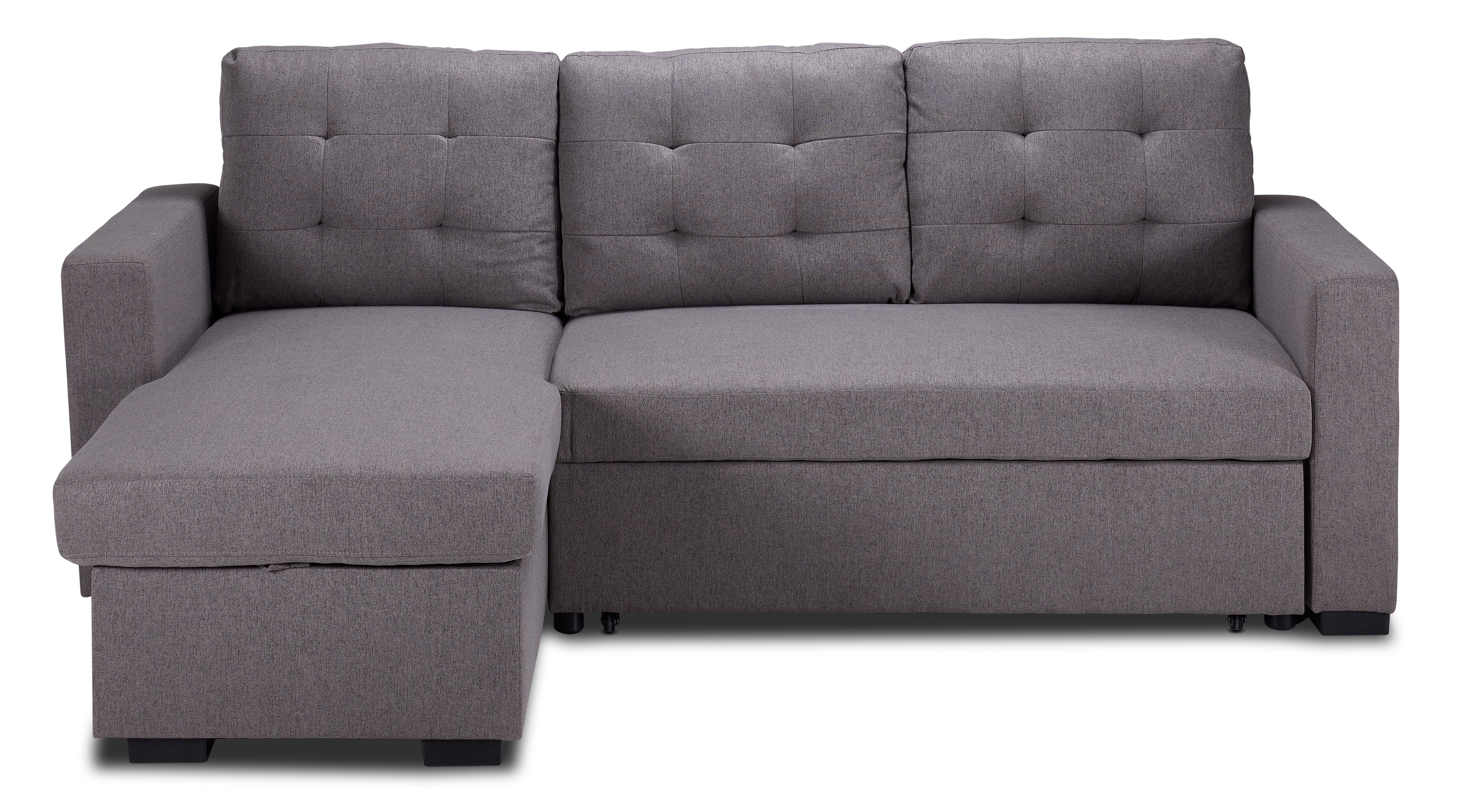 Dustin Reversible Pop-Up Sofa Bed - Grey