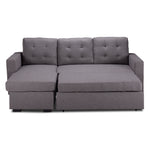 Dustin Reversible Pop-Up Sofa Bed - Grey