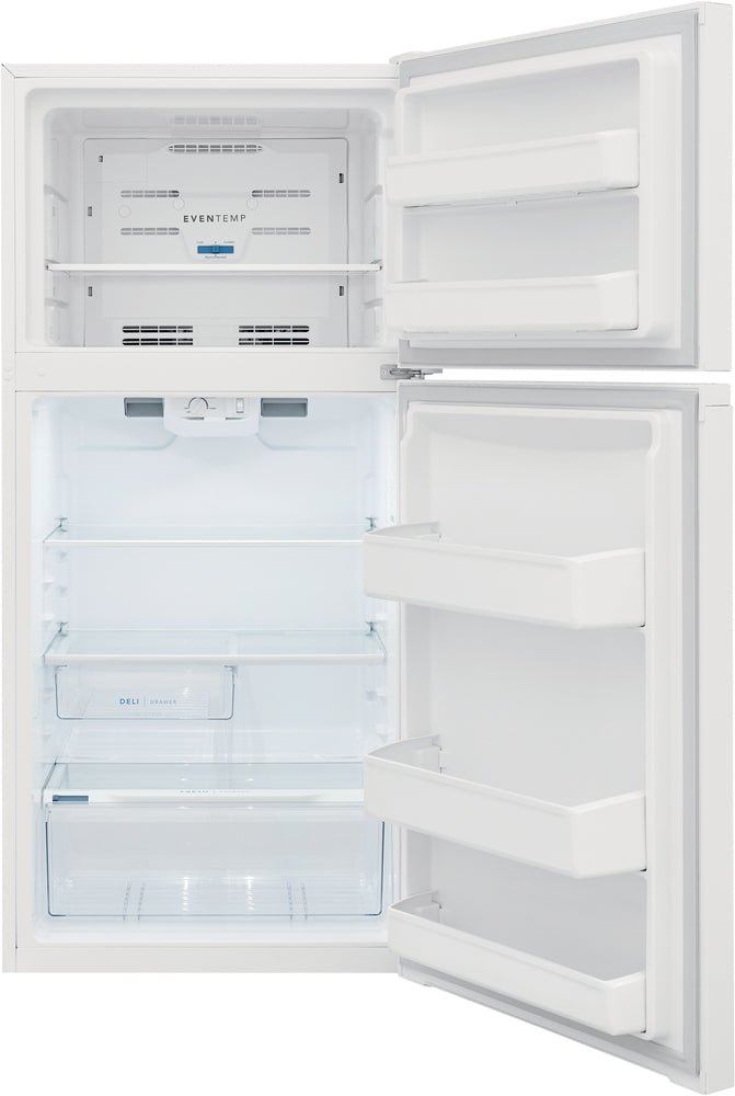 Frigidaire 27.75" 13.9 Cu. Ft. White Top-Freezer Refrigerator - FFHT1425VW