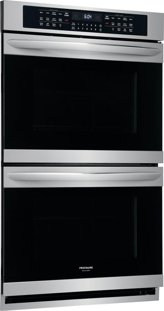 Frigidaire Gallery Stainless 30" Electric Double Wall Oven (10.2 Cu.Ft) - FGET3066UF