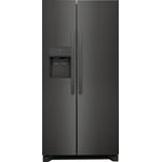 Frigidaire 33" 22.2 Cu. Ft. Black Stainless Steel Side-by-Side Refrigerator - FRSS2323AD