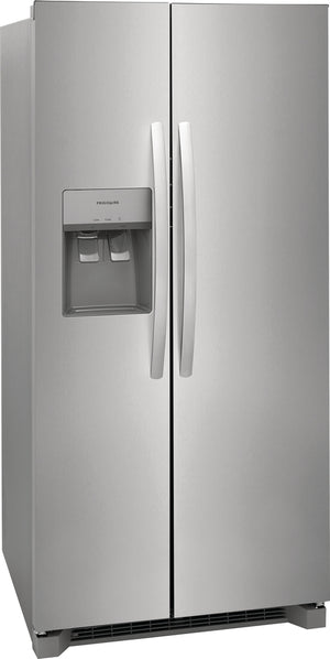 Frigidaire Stainless Steel 33" Standard Depth Side by Side Refrigerator (22.2 Cu. Ft.) - FRSS2323AS