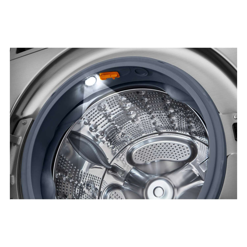 LG Graphite Steel 5.2 cu. ft. Front Load Washer with AI DD™ and LCD