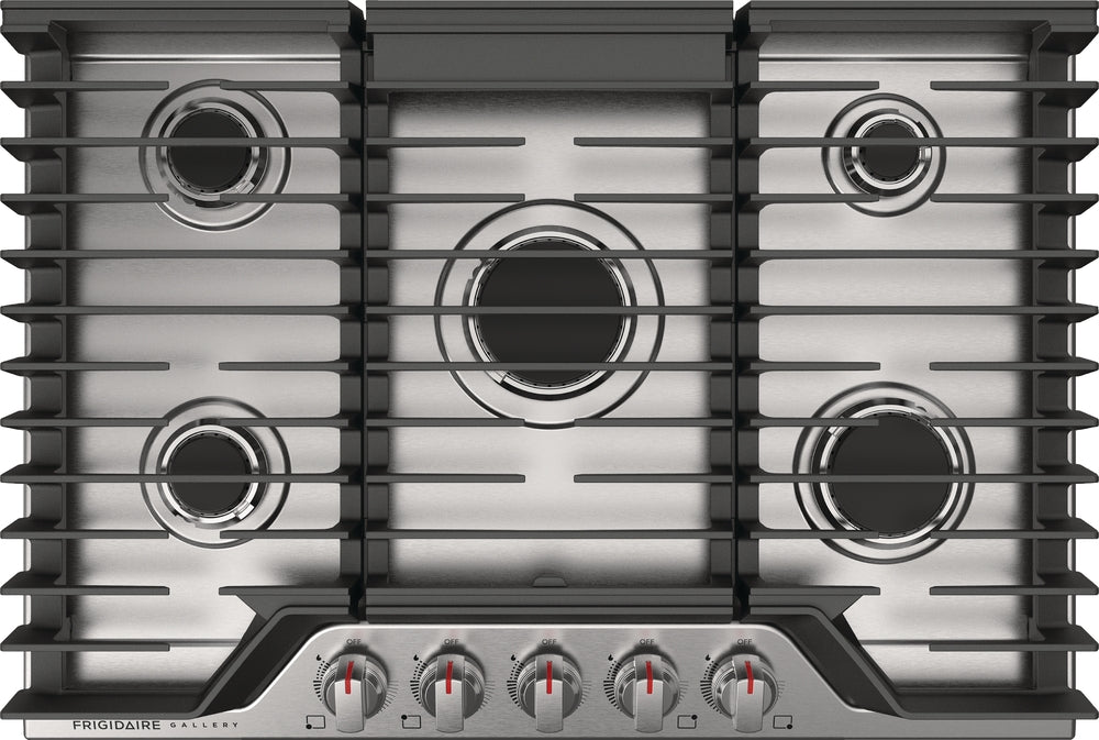 Frigidaire Gallery Stainless Steel 30" Gas Cooktop - GCCG3048AS