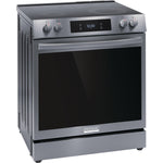 Frigidaire Gallery Smudge-Proof® Black Stainless Steel 30" Electric Range with Front Control (6.2 Cu. Ft.) - GCFE306CBD