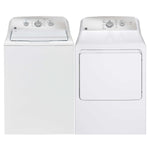 GE White Top-Load Washer (4.4 cu. ft.) & Gas Dryer 7.2 cu. ft.) - GTW331BMRWS/GTD40GBMRWS