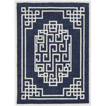 Maskwa III Area Rug - 8' x 10' - Navy Ivory