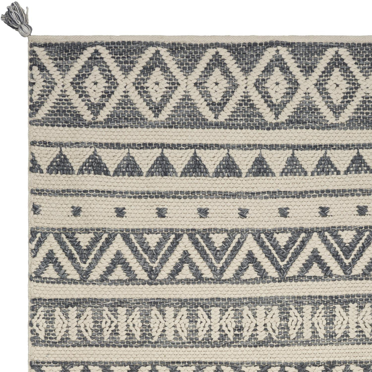 Mission Beach II 6' x 9' - Grey Area Rug