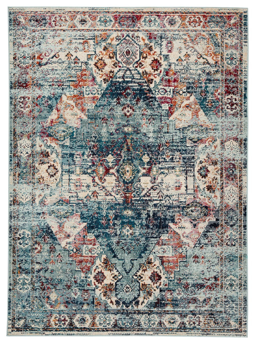 Lelouda II Area Rug - 7'10" X 9'10" - Multi/Blue