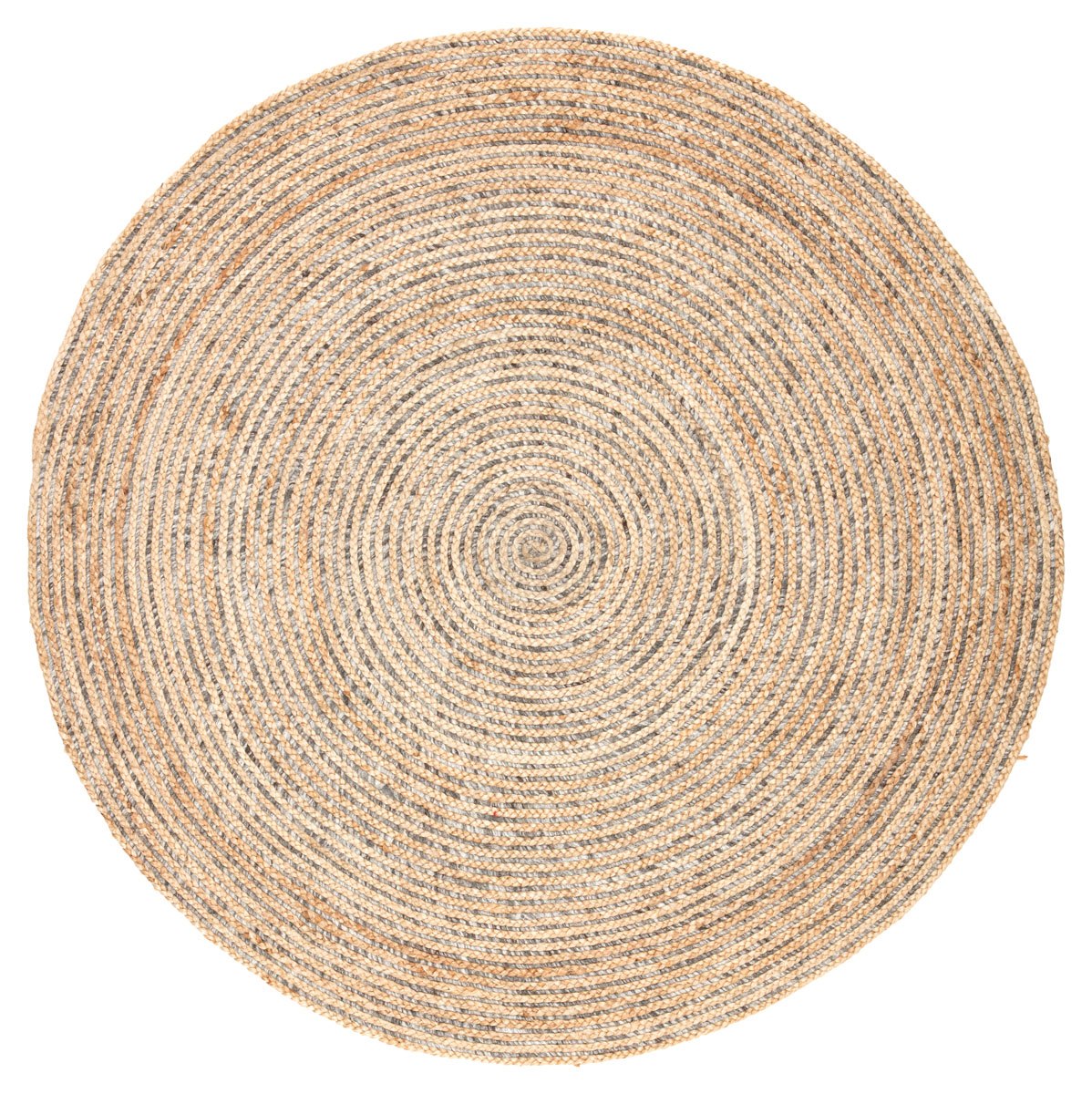 Lagkada I Area Rug - 6' Round - Beige/Grey