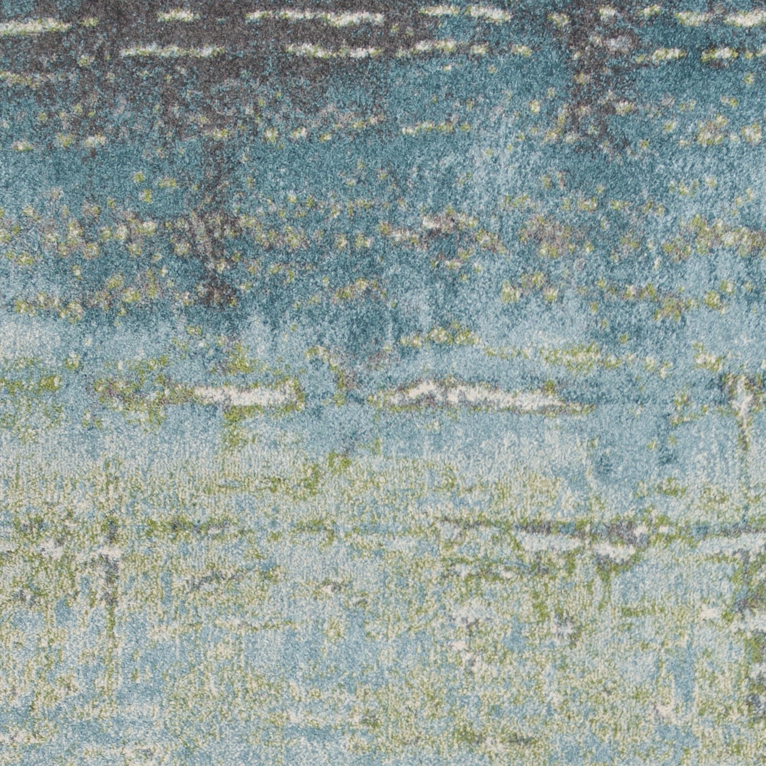 Iconic V 5'3" x 7'7" - Blue/Green Area Rug
