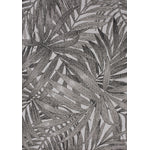 Jasper Palm Leaves 5'3" X 7'7" Outdoor Area Rug - Grey