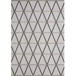 Jasper Trellis 5'3" X 7'7" Outdoor Area Rug - Grey