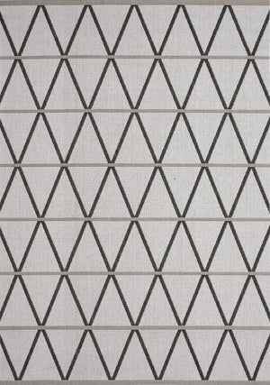 Jasper Trellis 5'3" X 7'7" Outdoor Area Rug - Grey