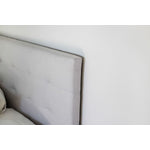 Ayothaya Upholstered Platform King Bed - Horizon Grey