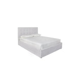Ayothaya Upholstered Platform King Bed - Horizon Grey