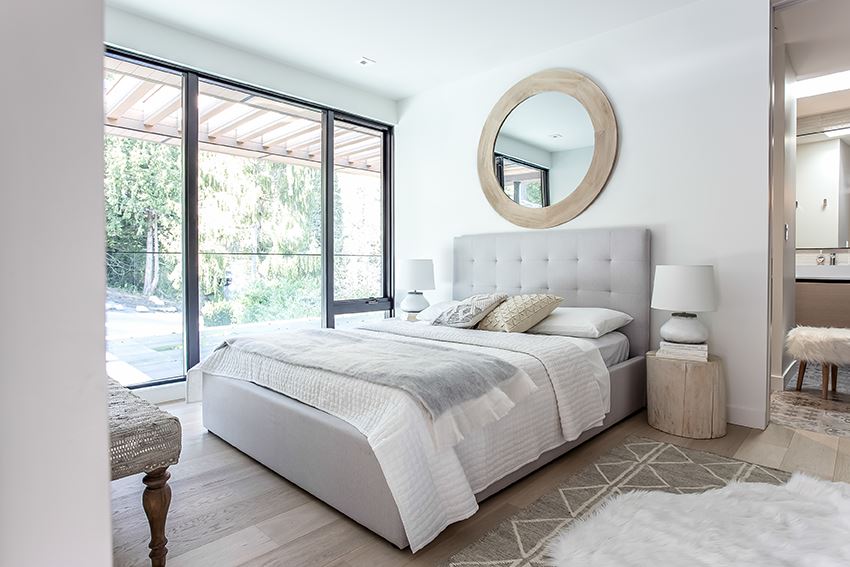 Ayothaya Upholstered Platform Full Bed - Horizon Grey