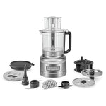 KitchenAid® Contour Silver 13-Cup Food Processor with Dicing Kit - KFP1319CU