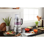 KitchenAid® Contour Silver 13-Cup Food Processor with Dicing Kit - KFP1319CU