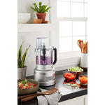 KitchenAid® Contour Silver 13-Cup Food Processor with Dicing Kit - KFP1319CU
