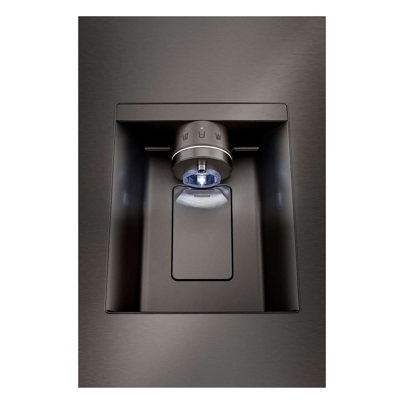 LG 35.75" 26 Cu. Ft. Black Stainless Steel Smart Counter-Depth MAX™  French Door Refrigerator with Four Types of Ice - LRYXC2606D