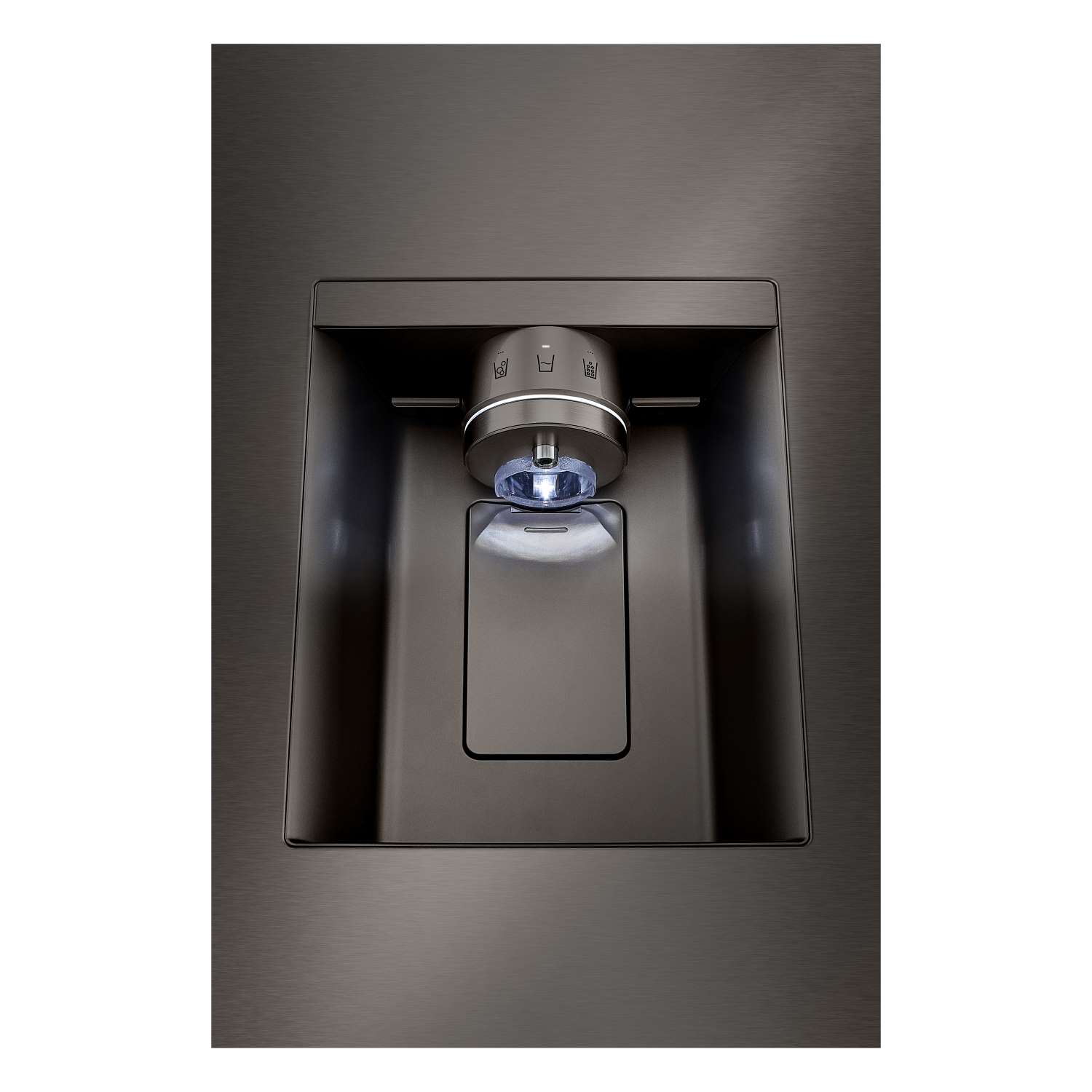 LG 35.75" 26 Cu. Ft. Black Stainless Steel Smart Counter-Depth MAX™ French Door Refrigerator with Four Types of Ice - LRYXC2606D