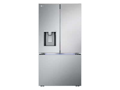 LG 35.75" 26 Cu. Ft. Stainless Steel Smart Counter-Depth MAX™ French Door Refrigerator with Four Types of Ice - LRYXC2606S