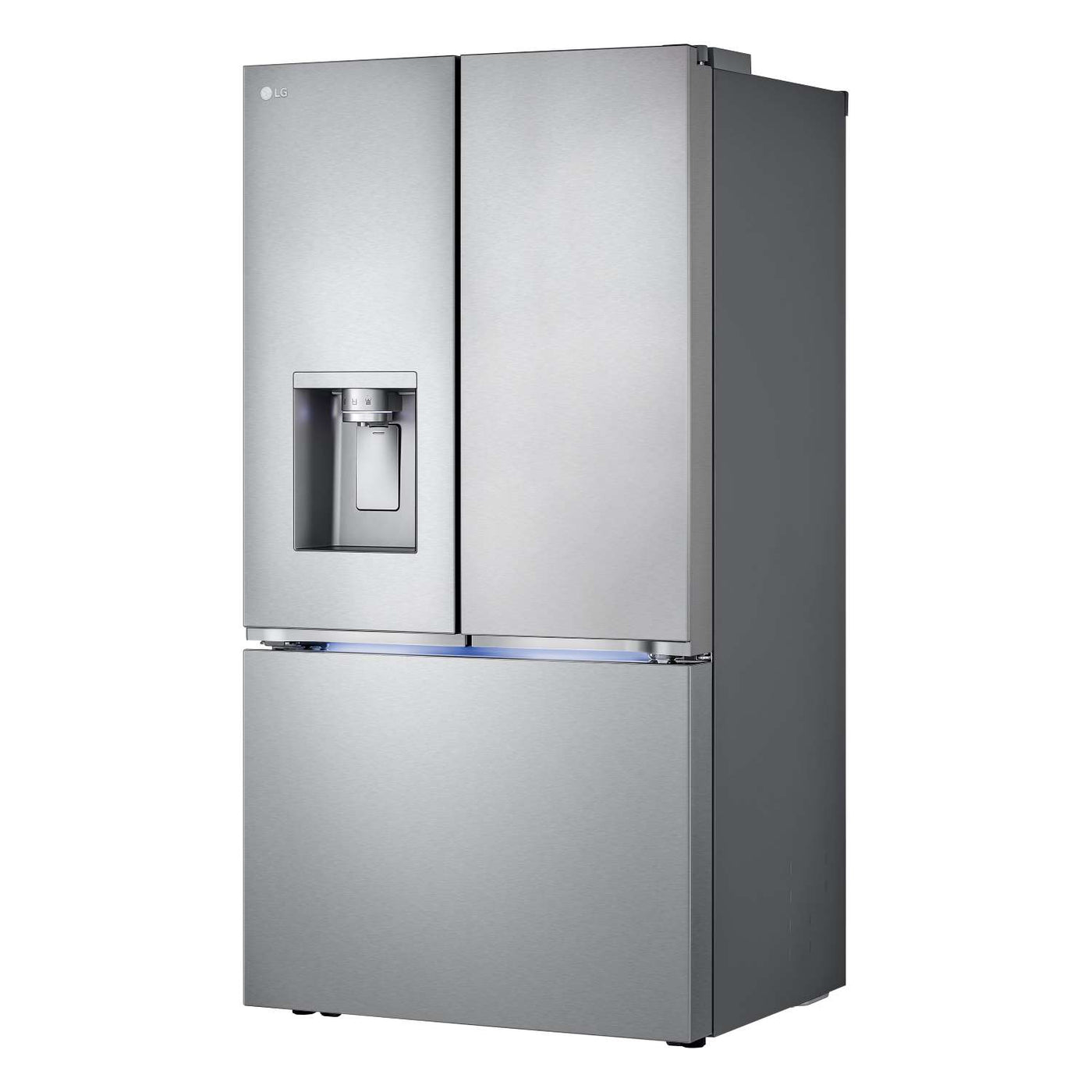 LG 35.75" 26 Cu. Ft. Stainless Steel Smart Counter-Depth MAX™ French Door Refrigerator with Four Types of Ice - LRYXC2606S