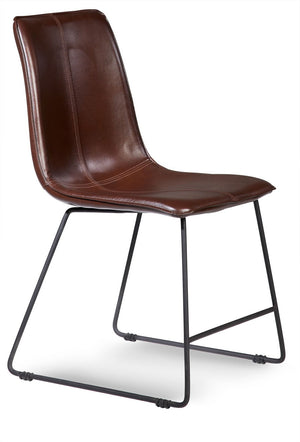 Leo Side Chair - Brown