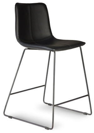 Leo Counter Height Stool - Black