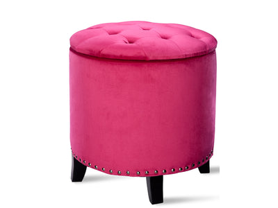 Madison Ottoman - Pink