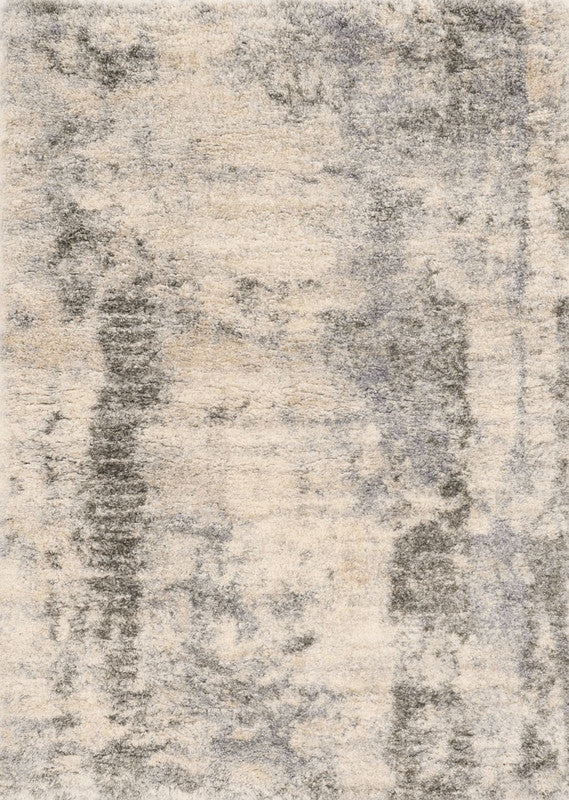 Edziza V Area Rug - 5'3" x 7'7" - Ivory/Blue
